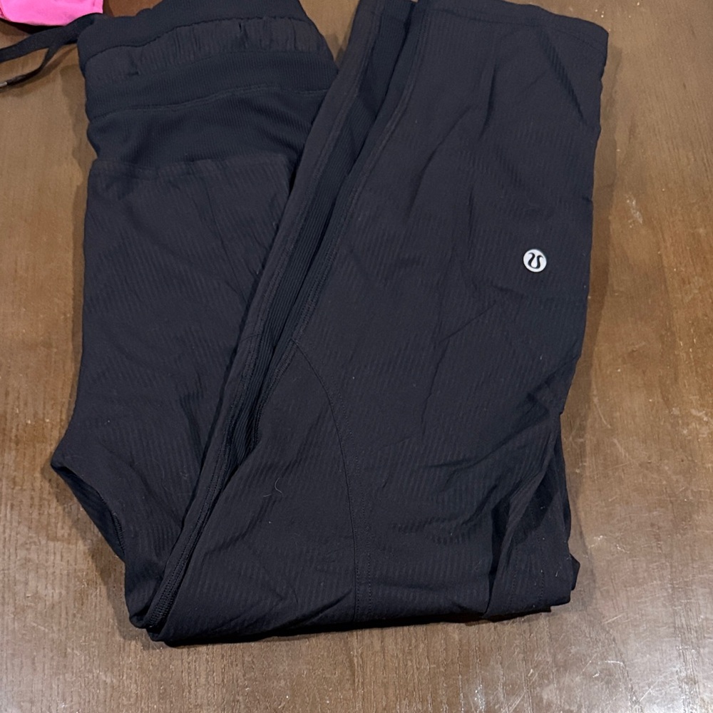 Lululemon Black dance studio joggers